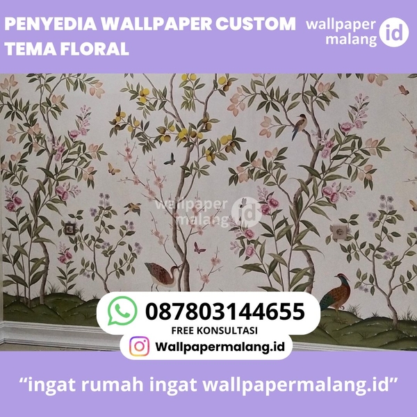 Download PENYEDIA WALLPAPER CUSTOM TEMA FLORAL