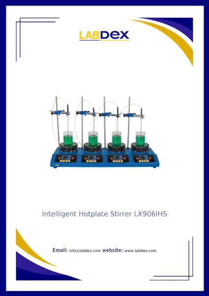 Download Intelligent Hotplate Stirrer LX906IHS - Lab Hot Plate