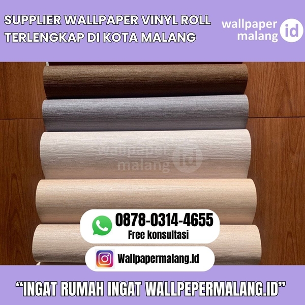 Download SUPPLIER WALLPAPER VINYL ROLL TERLENGKAP DI KOTA MALANG