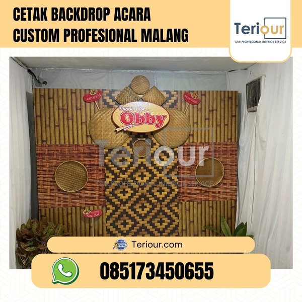 Download CETAK BACKDROP ACARA CUSTOM PROFESIONAL MALANG