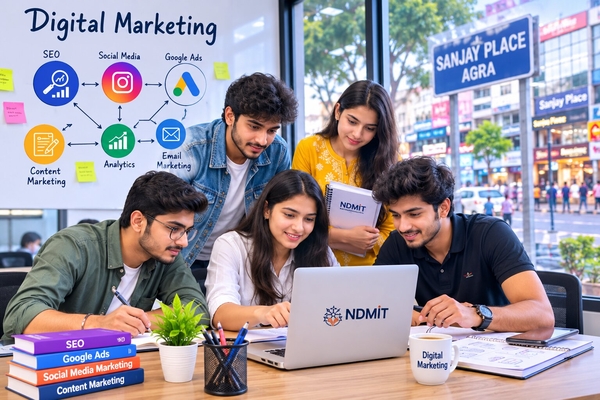 Download Best Digital Marketing Institute in Hathras Sadabad | NDMIT