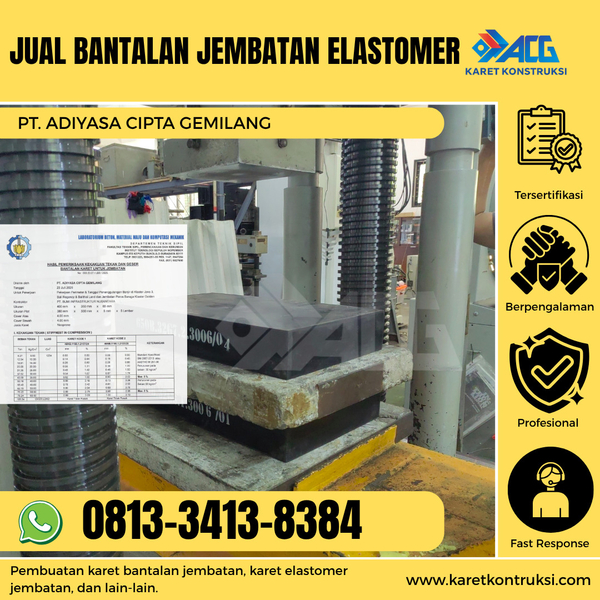Download Jual bantalan jembatan elastomer