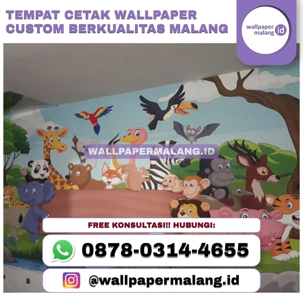 Download Tempat cetak wallpaper custom berkualitas malang