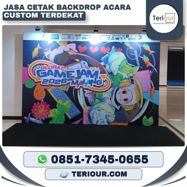 Download JASA CETAK BACKDROP ACARA CUSTOM TERDEKAT