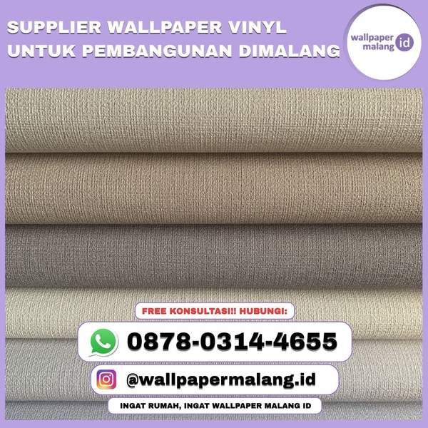 Download SUPPLIER WALLPAPER VINYL UNTUK PEMBANGUNAN DI MALANG