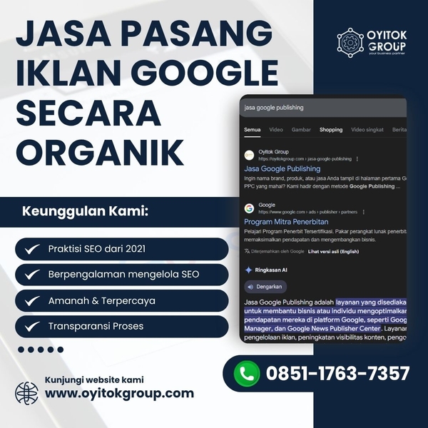 Download JASA PASANG IKLAN GOOGLE SECARA ORGANIK