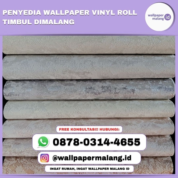 Download Penyedia wallpaper vinyl roll timbul dimalang