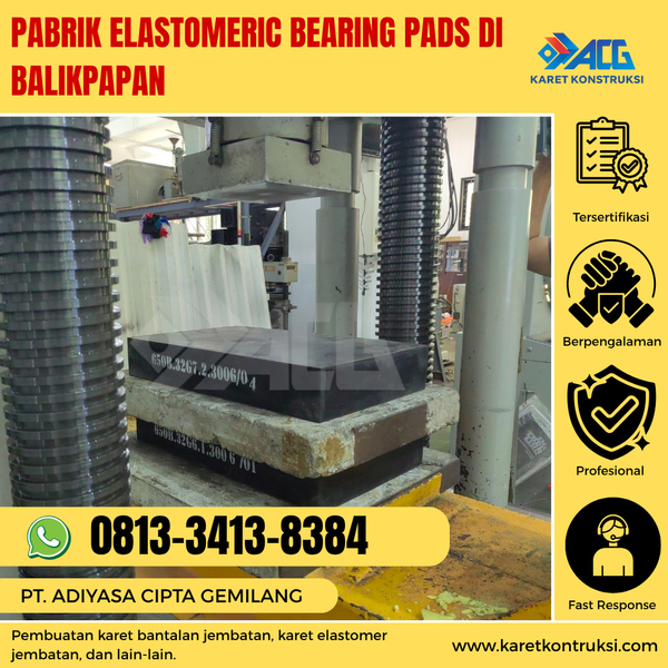 Download Pabrik elastomeric bearing pads di Balikpapan