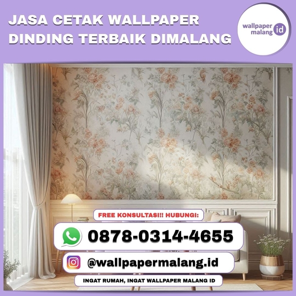 Download Jasa cetak wallpaper dinding terbaik dimalang
