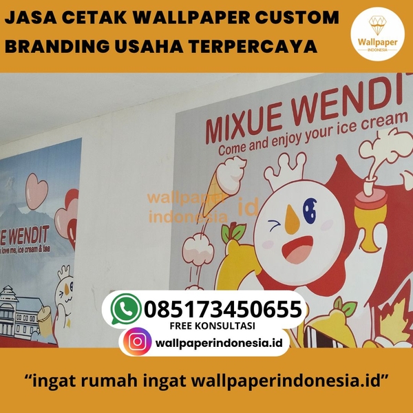 Download JASA CETAK WALLPAPER CUSTOM BRANDING USAHA TERPERCAYA