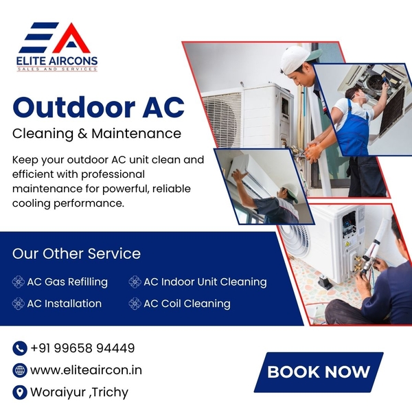 Download AC Mechanic in Trichy | Outdoor AC Cleaning & Maintenance