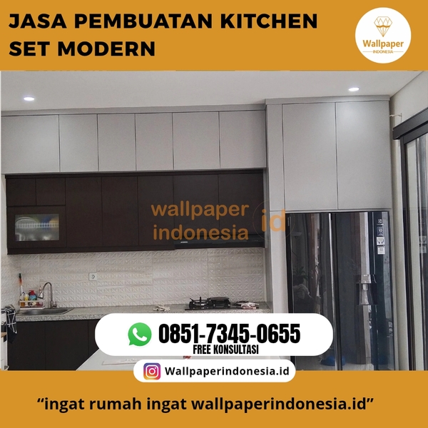 Download JASA PEMBUATAN KITCHEN SET MODERN