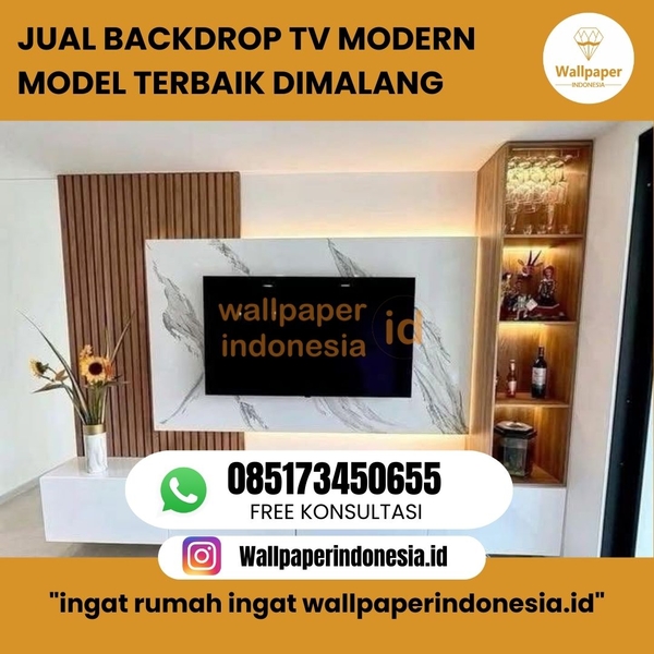 Download JUAL BACKDROP TV MODERN MODEL TERBAIK DI MALANG