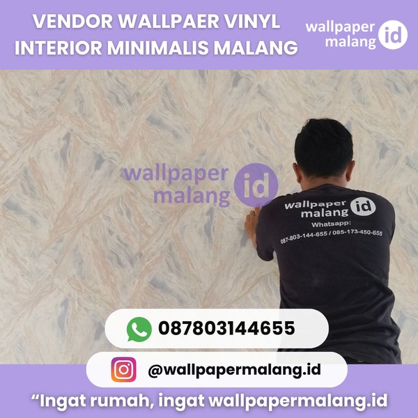 Download VENDOR WALLPAPER VINYL UNTUK INTERIOR MINIMALIS MALANG 