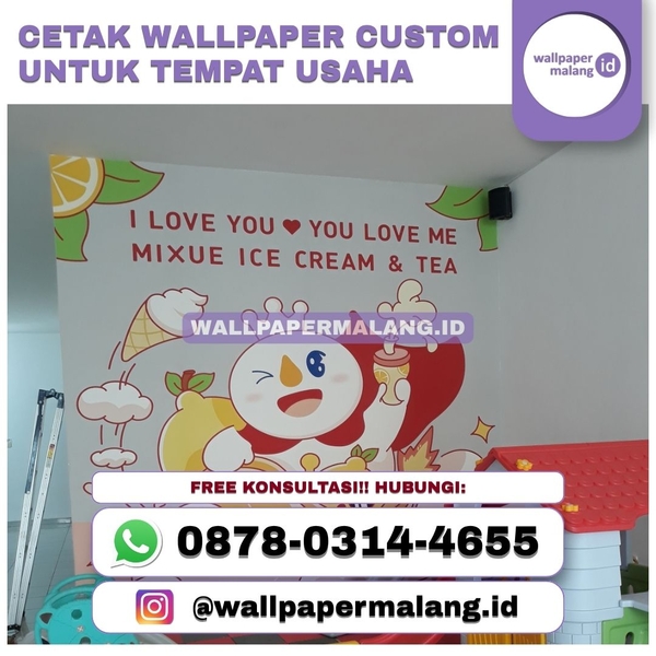 Download CETAK WALLPAPER CUSTOM UNTUK TEMPAT USAHA