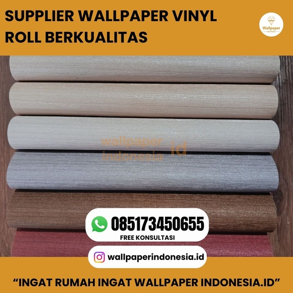 Download SUPPLIER WALLPAPER VINYL ROLL BERKUALITAS