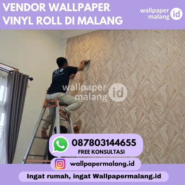 Download VENDOR WALLPAPER VINYL ROLL DI MALANG