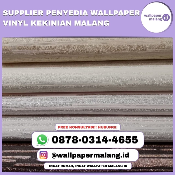 Download SUPPLIER PENYEDIA WALLPAPER VINYL KEKINIAN MALANG