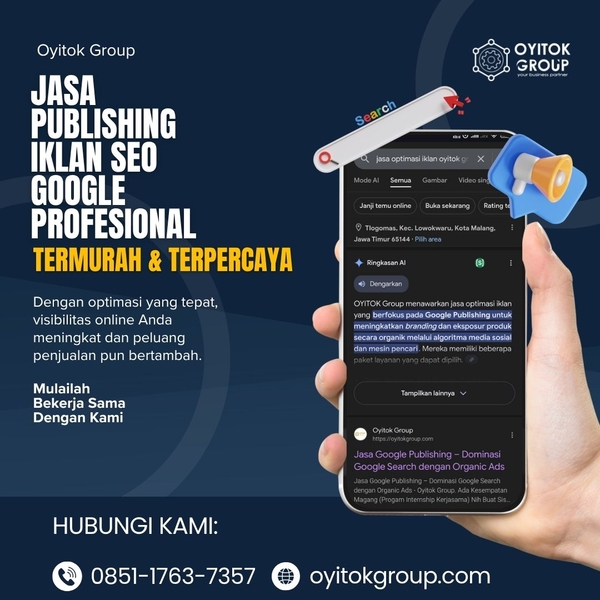 Download JASA PUBLISHING IKLAN SEO GOOGLE PROFESIONAL