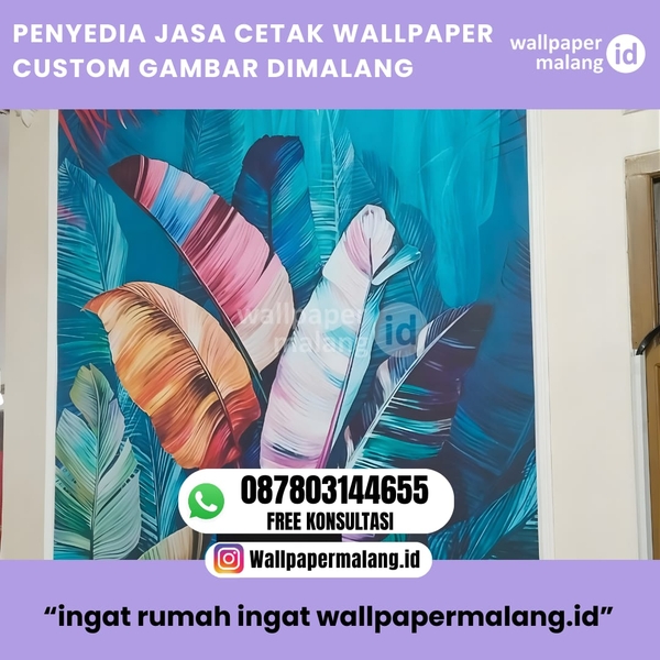 Download PENYEDIA JASA CETAK WALLPAPER CUSTOM GAMBAR DI MALANG
