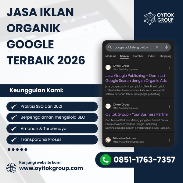 Download JASA IKLAN ORGANIK GOOGLE TERBAIK 2026