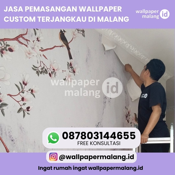 Download JASA PEMASANGAN WALLPAPER CUSTOM TERJANGKAU DI MALANG