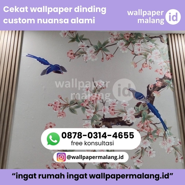 Download CEKAT WALLPAPER DINDING CUSTOM NUANSA ALAMI