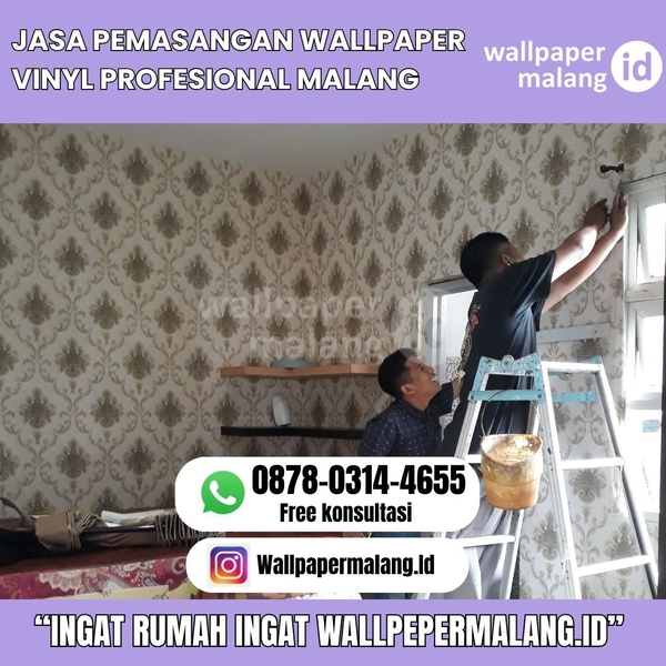 Download JASA PEMASANGAN WALLPAPER VINYL PROFESIONAL MALANG