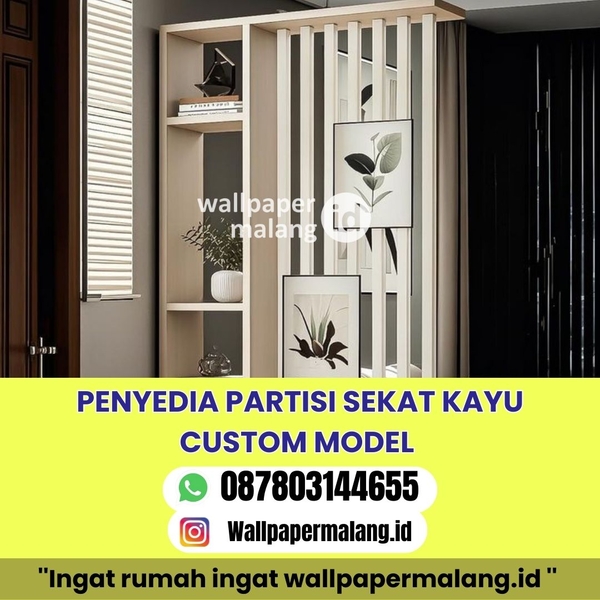 Download PENYEDIA PARTISI SEKAT KAYU CUSTOM MODEL