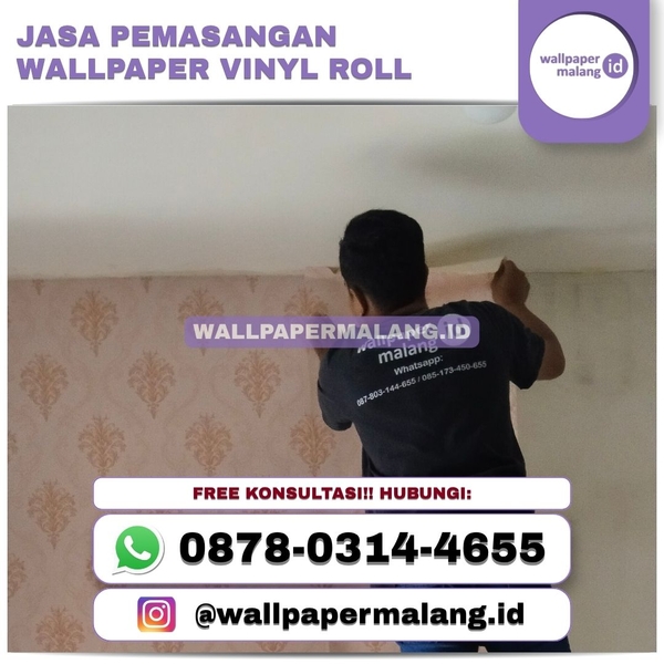 Download Jasa pemasangan wallpaper vinyl roll