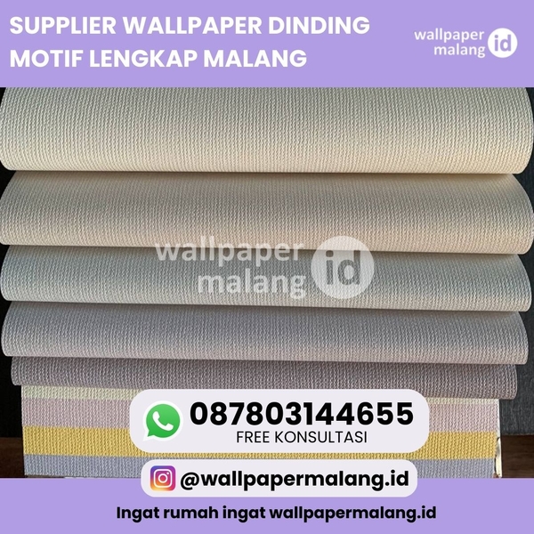 Download SUPPLIER WALLPAPER DINDING MOTIF LENGKAP MALANG