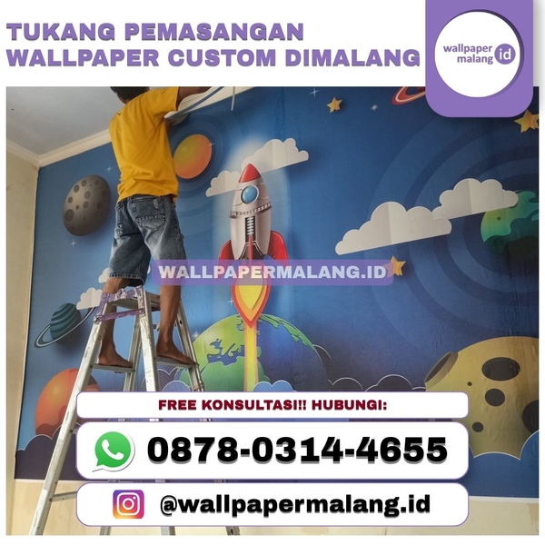 Download Tukang pemasangan wallpaper custom dimalang