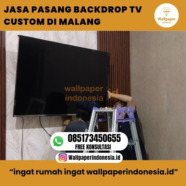 Download JASA PASANG BACKDROP TV CUSTOM DI MALANG
