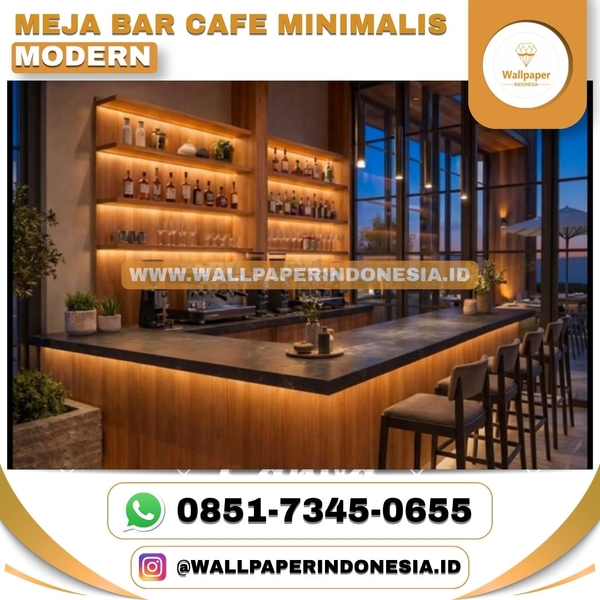 Download MEJA BAR CAFE MINIMALIS MODERN