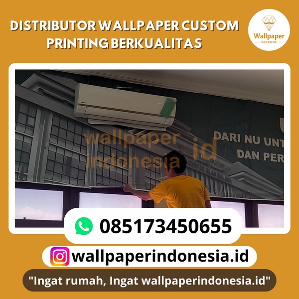 Download DISTRIBUTOR WALLPAPER CUSTOM PRINTING BERKUALITAS