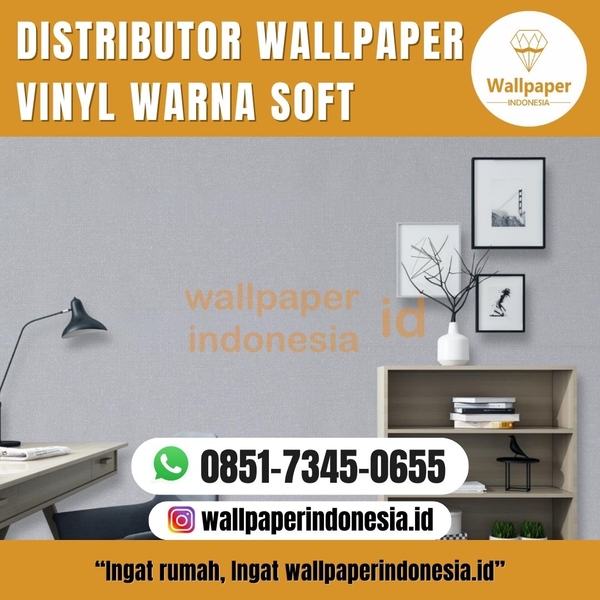 Download DISTRIBUTOR WALLPAPER VINYL WARNA SOFT