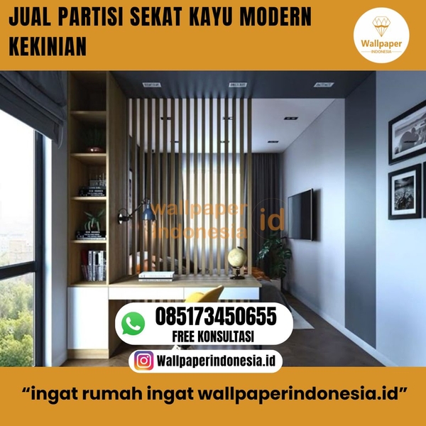Download JUAL PARTISI SEKAT KAYU MPDERN KEKINIAN
