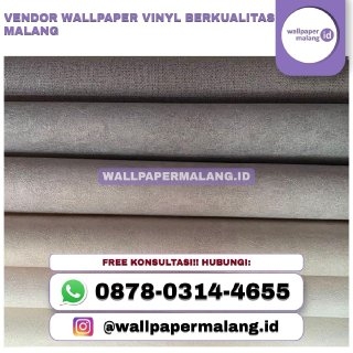 Download VENDOR WALLPAPER VINYL BERKUALITAS MALANG