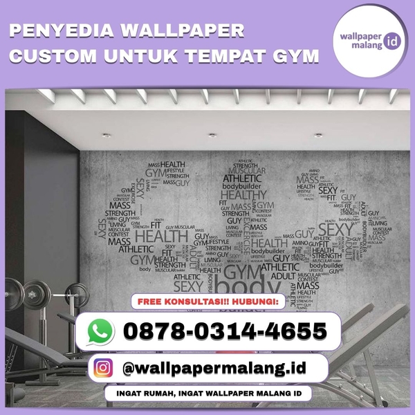 Download PENYEDIA WALLPAPER CUSTOM UNTUK TEMPAT GYM