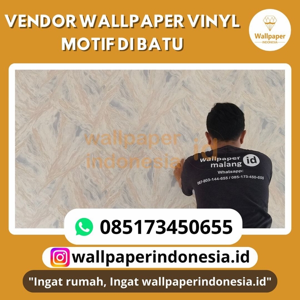 Download VENDOR WALLPAPER VINYL MOTIF DI BATU