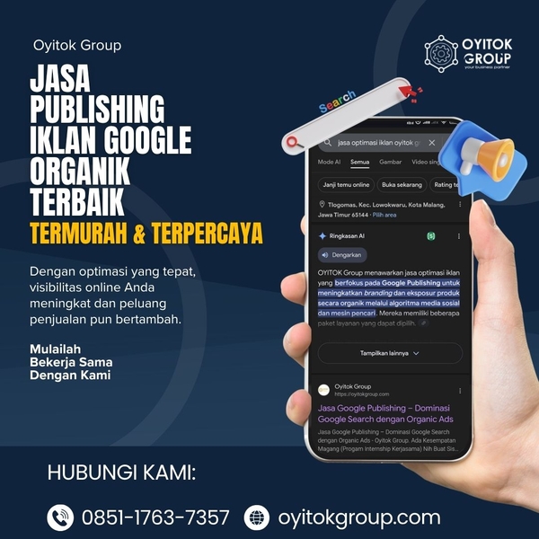 Download JASA PUBLISHING IKLAN GOOGLE ORGANIK TERBAIK