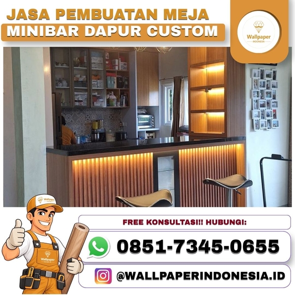 Download Jasa pembuatan meja minibar dapur custom