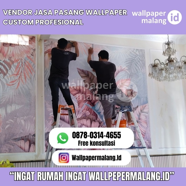 Download vendor jasa pasang wallpaper custom profesional