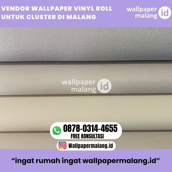 Download VENDOR WALLPAPER VINYL ROLL UNTUK CLUSTER DI MALANG