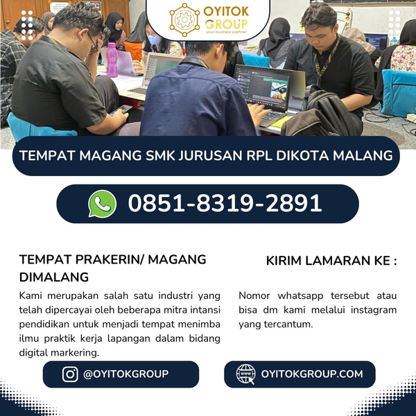 Download TEMPAT MAGANG SMK JURUSAN RPL DIKOTA MALANG 