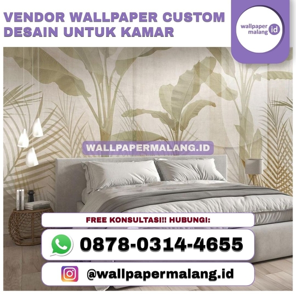 Download Vendor wallpaper custom desain untuk kamar