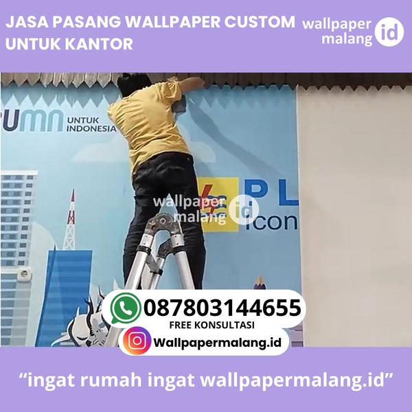 Download JASA PASANG WALLPAPER CUSTOM UNTUK KANTOR
