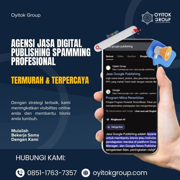 Download AGENSI JASA DIGITAL PUBLISHING SPAMMING PROFESIONAL