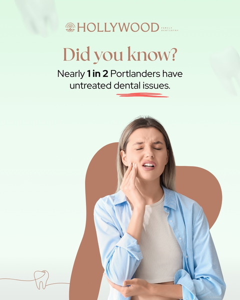 Download Did you know nearly 1 in 2 Portlanders have untreated dental issues?