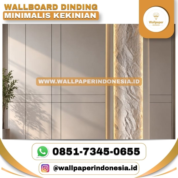 Download WALLBOARD DINDING MINIMALIS KEKINIAN